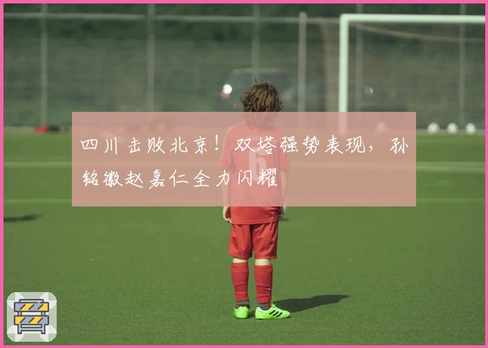 四川击败北京！双塔强势表现，孙铭徽赵嘉仁全力闪耀